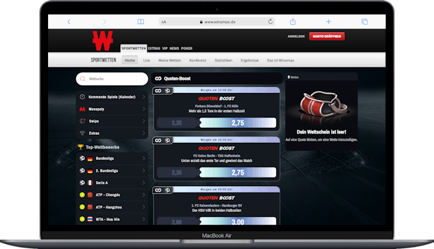 Winamax Taegliche Quoten Boosts