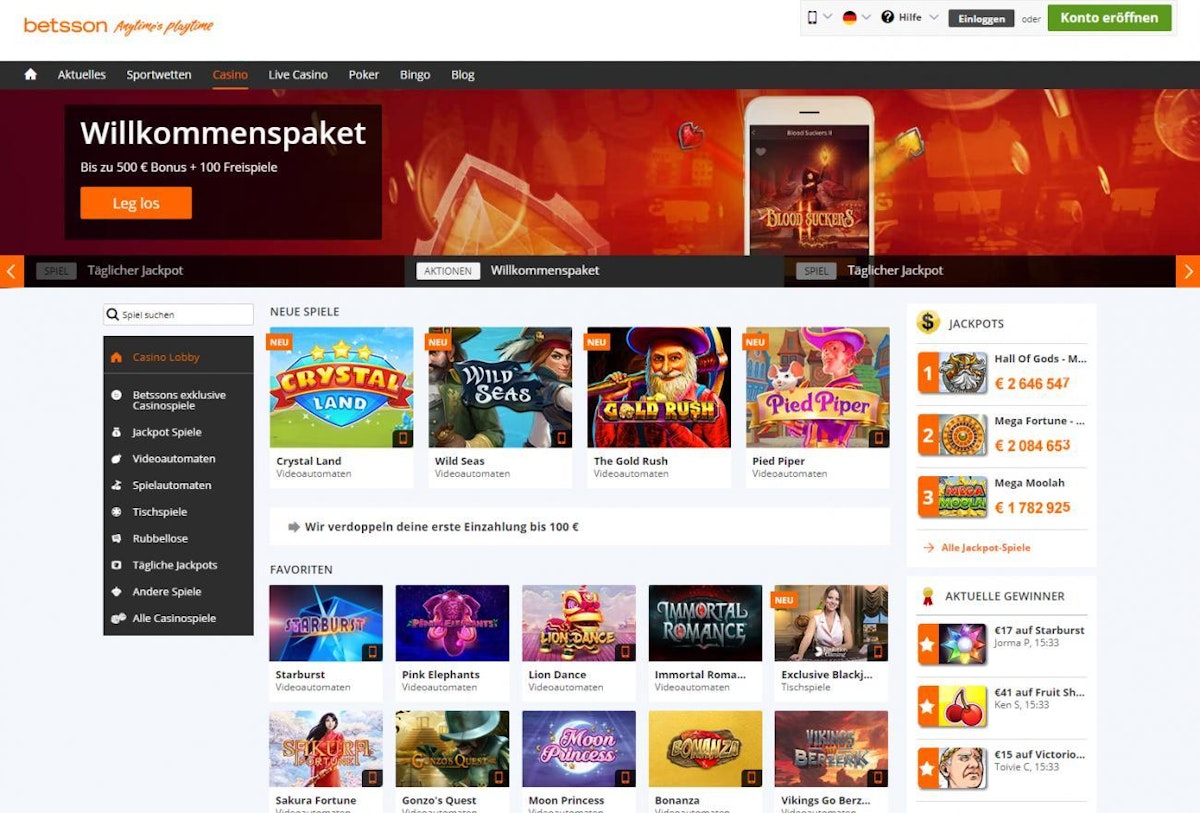 Betsson Erfahrung Betsson Erfahrung