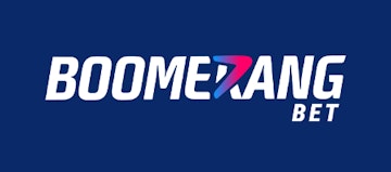 Boomerang bet logo background