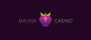 Malina casino logo background 475