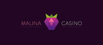 Malina casino logo background 475