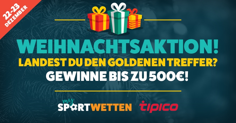 Weihnachts Aktion Mysportwetten